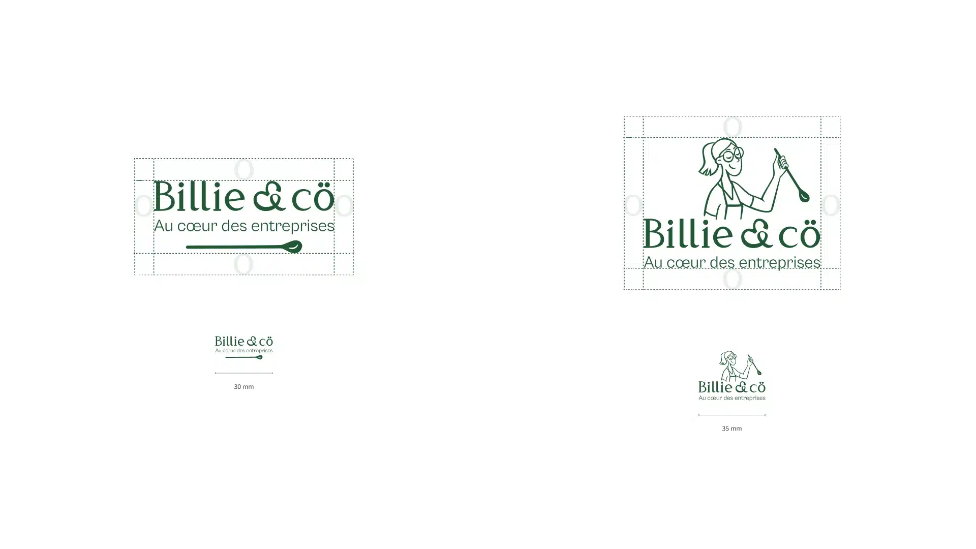 Billie Co Double Logo Cards Couleur