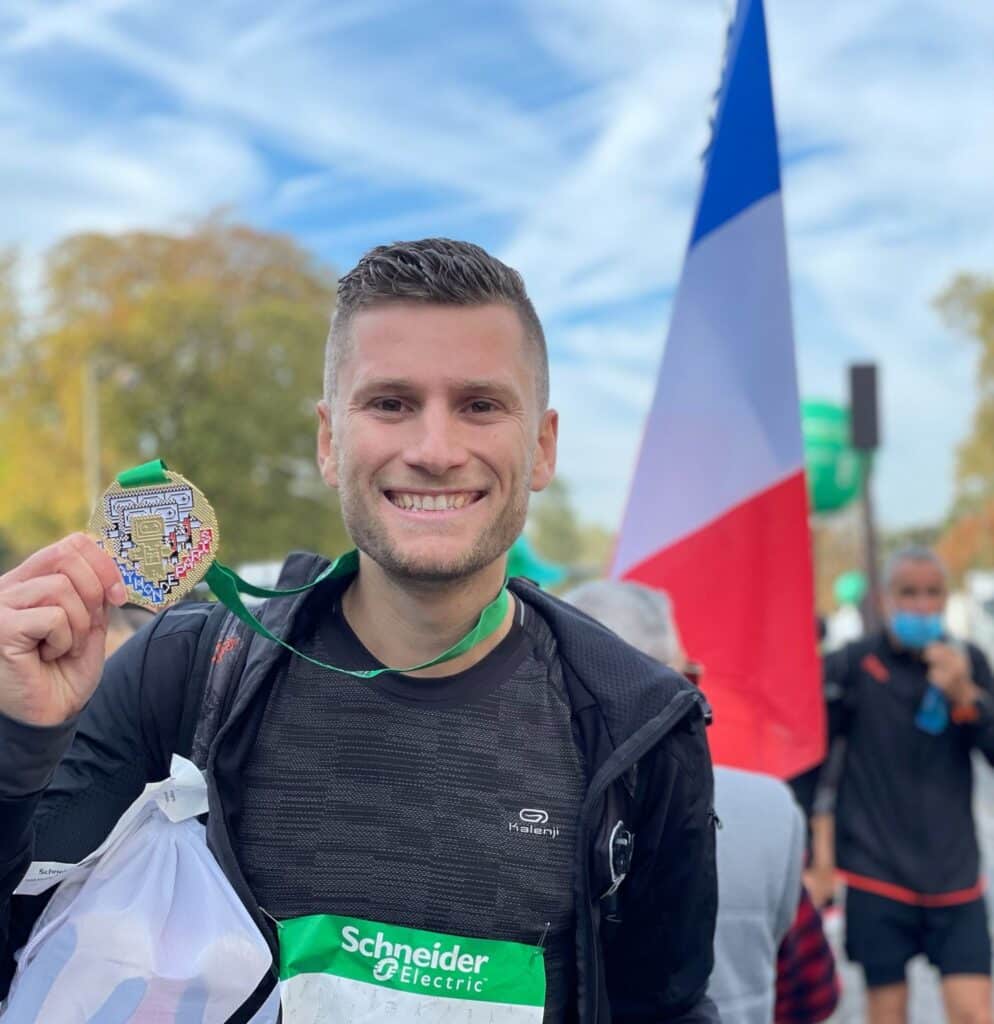 Marathon Paris Julien Dereumaux